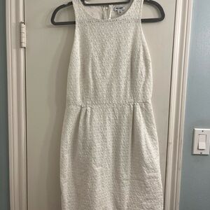 Old Navy White Textured Dress